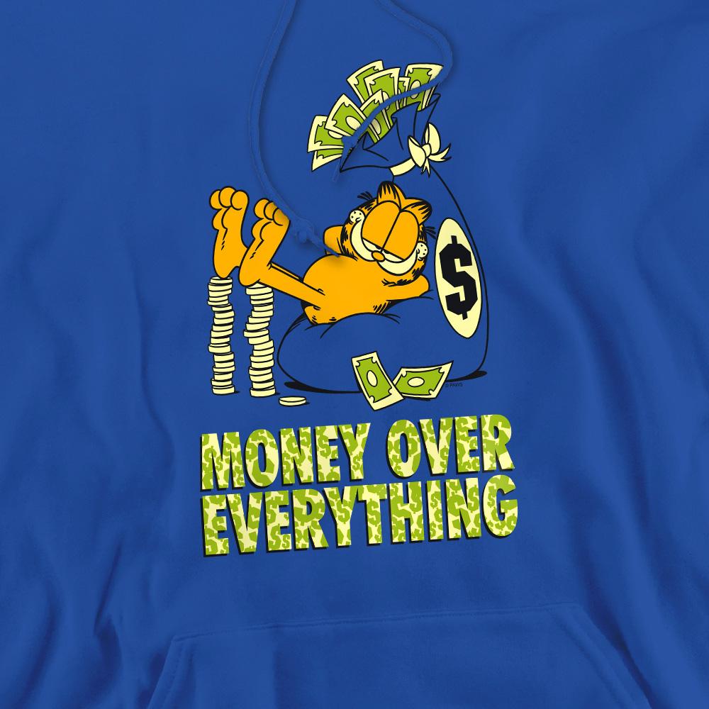 Garfield Mens Money Is Everything Hoodie