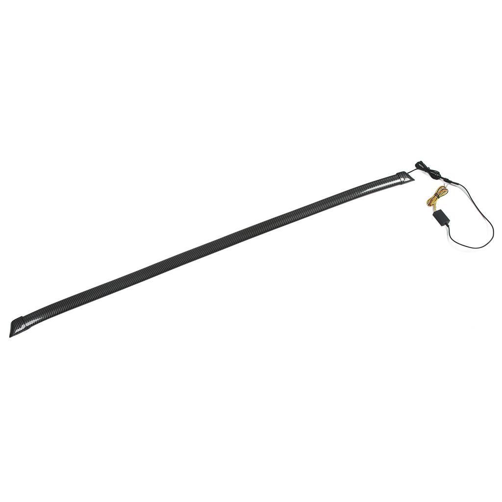 4,2ft Zadní střešní spoiler s červeným LED světlem DC12V, samolepicí lišta pro exteriér automobilů