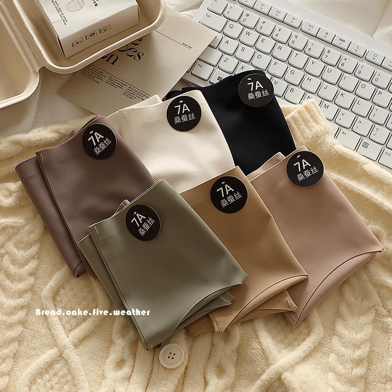 

Женское бесшовное нижнее белье из ледяного шелка со средней посадкой, дышащее и удобное, 6 штук, смешанные цвета M (40-50 kg)