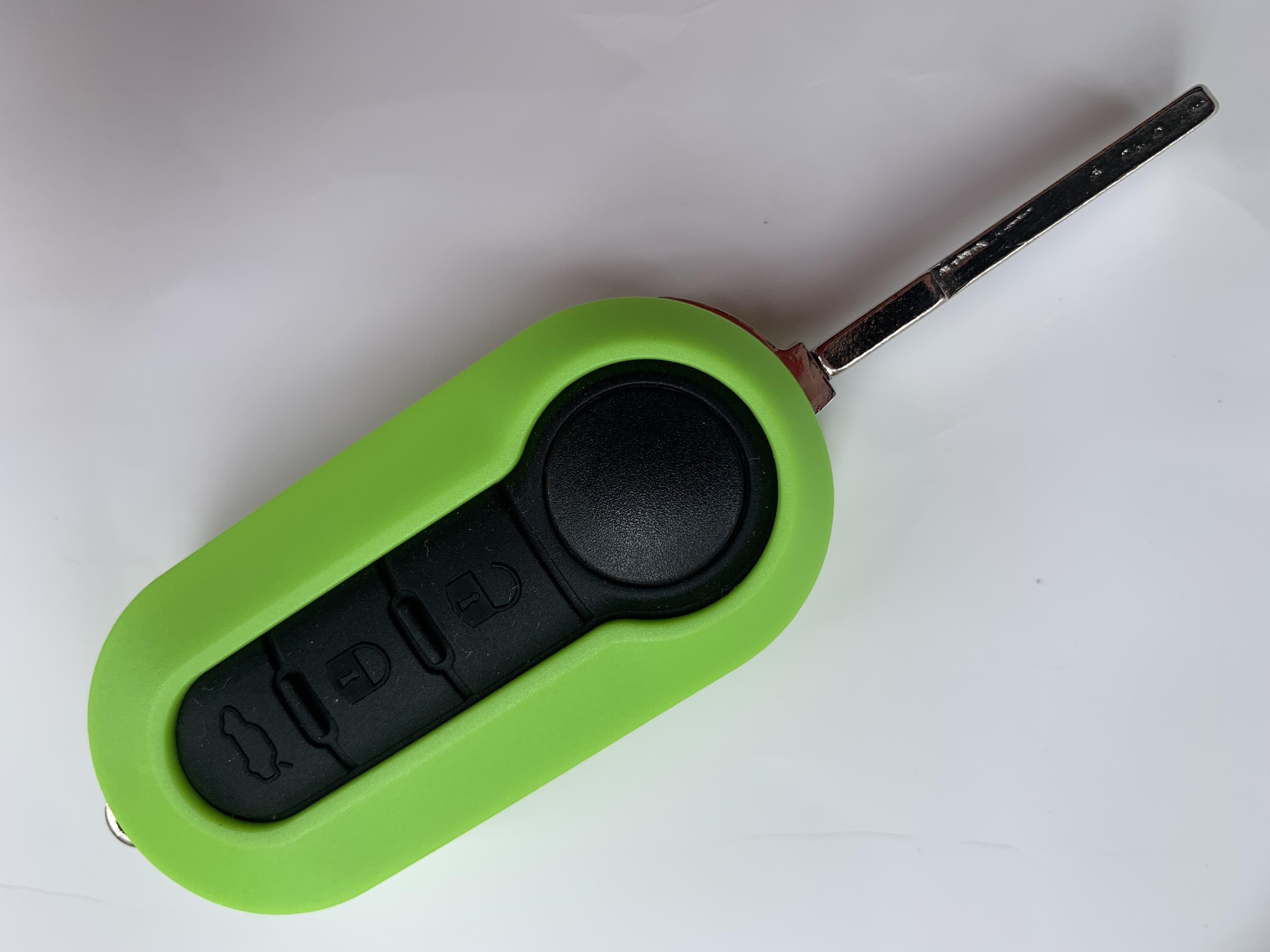 

1Pcs Of New Replacement Key Blank For FIAT 500 PANDA BRAVA PUNTO STILO 3 Button Remote Flip Fob Case Shell Blade Car Accessories
