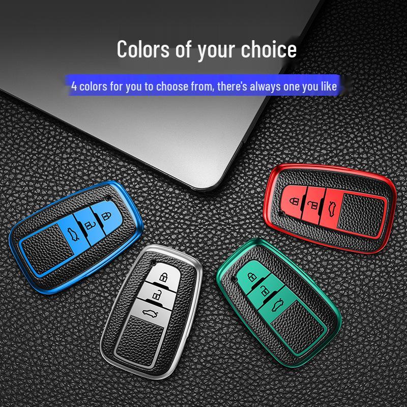 Toyota Camry Leather Key Case - Protective Cover