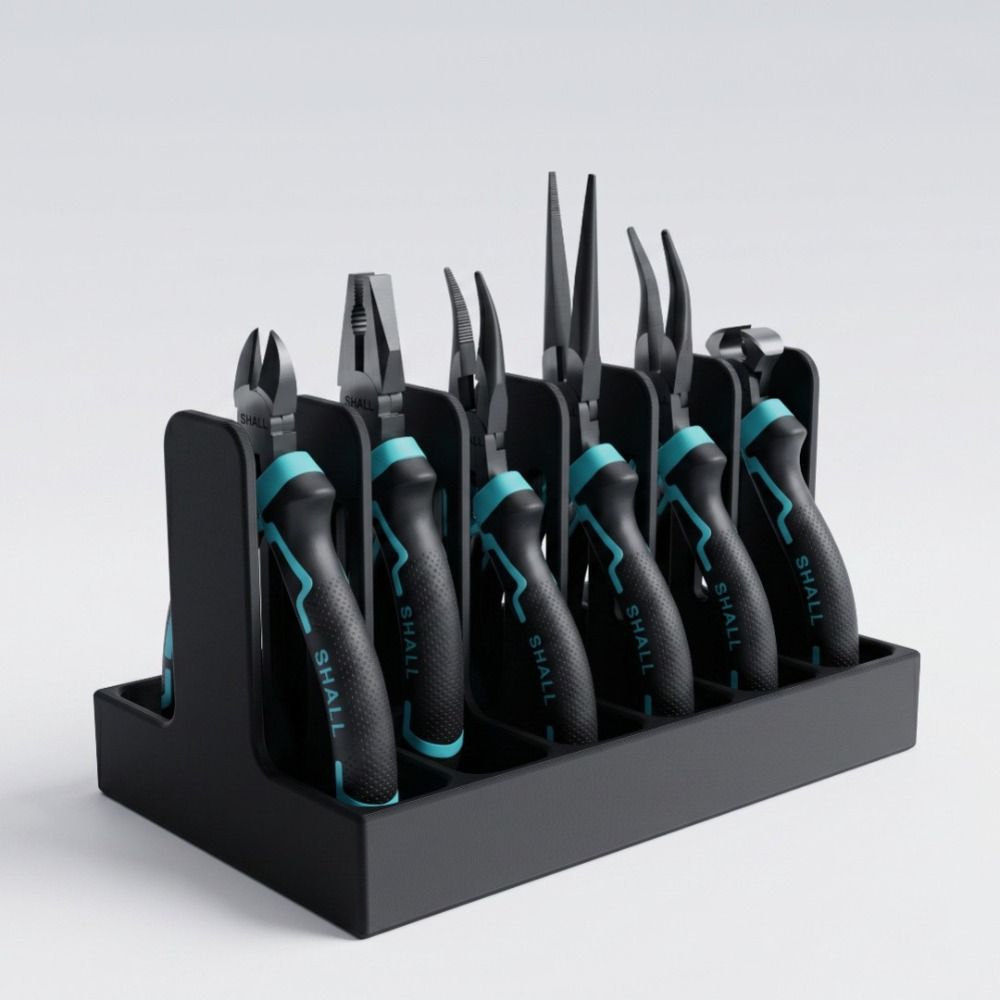3/6 Slots Pliers Holder 3D Printed Pliers Sorting Stand High-quality Pliers Storage Rack  Toolbox