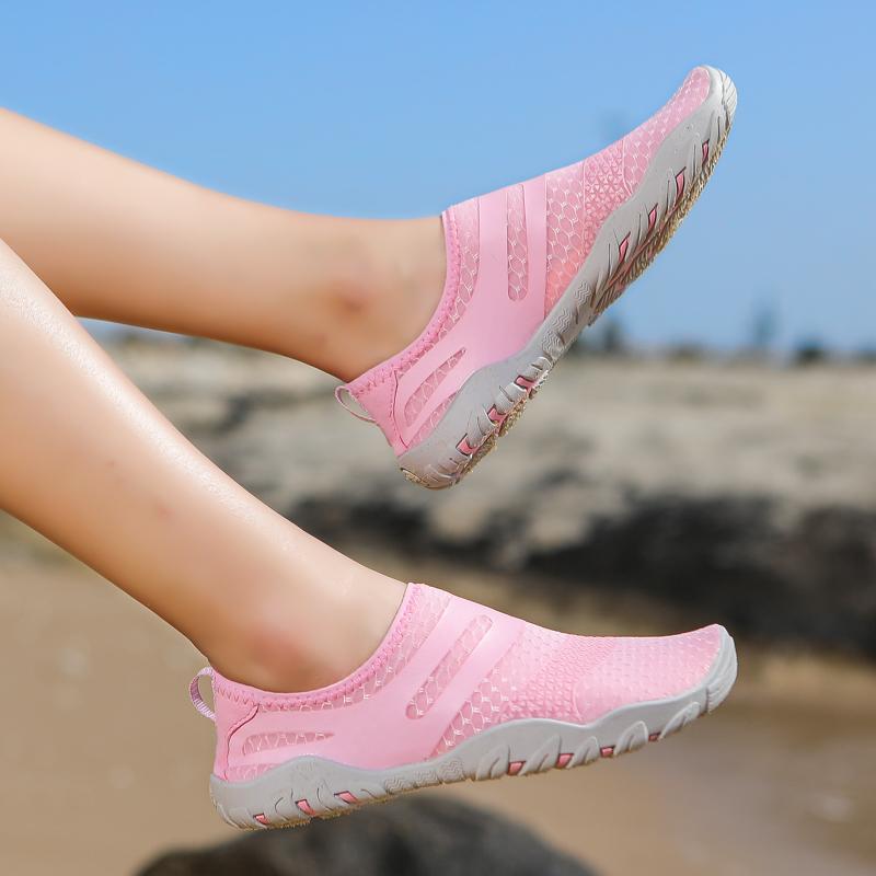 Erkekler Kadınlar için Su Ayakkabısı Plaj Aqua Ayakkabı Yüzme Sandalet Drenaj Sığ Spor Ayakkabıları Hızlı Kuruyan Tekne Yalınayak Yoga Spor Salonu Balıkçılık Sörf Spor Ayakkabıları