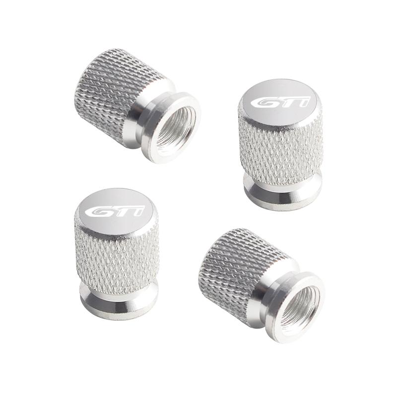 For VW VOLKSWAGEN 2026 New For Peugeot GTI Emblem 106 107 206 207 208 301 307 408 508 3008 Badge Car Wheel Tire Valve Caps Tyre