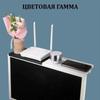 Scaffale Organizzatore Domestico Regolabile per TV o Monitor - Ideale per Router e Dispositivi