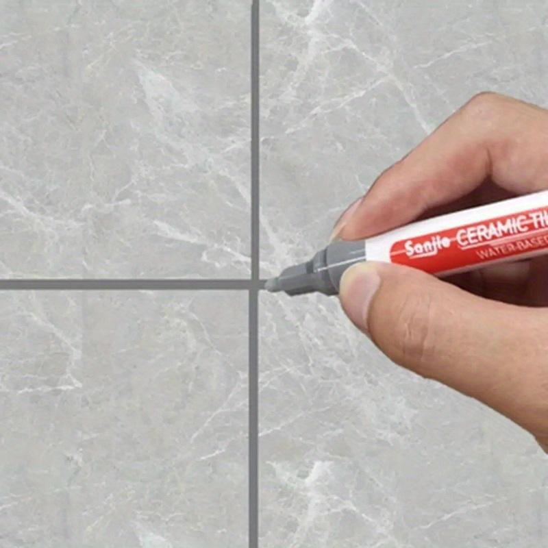 Keramikfliese Badezimmer Wand Bodenfliese Fugenfarbe Reparatur Anti-Schimmel Wasserdicht Whiteboard Farbe Reparatur Stift