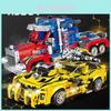 Bumblebee Robot Cannon Chariot Assembly Building Block For Boys And Enthusiasts