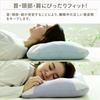 Nishikawa X-Form Pillow, Antibacterial Treatment, Soft (White) EH01409450