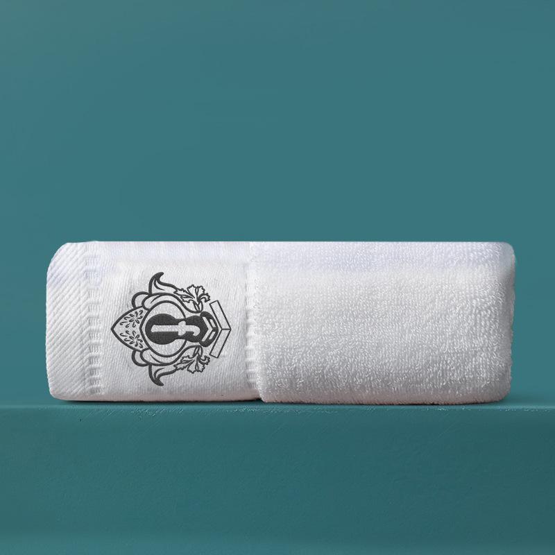 High-end Hotel Special Thickened Cotton Towel For Face Washing Household Adult Soft Absorbent Embroidered Towel