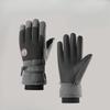 Ski Gloves for Couples In Autumn and Winter Warm  Touch Screen Sports  Cold Proof Fleece and Thickened Cotton Gloves for Women