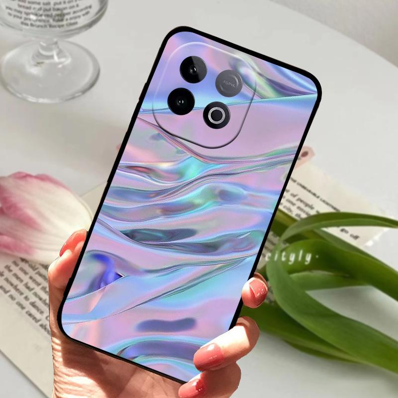 For Vivo IQOO Z10 Turbo Pro 5G Case Z10Turbo Fashion Paint Cover Soft TPU Silicon Fundas For VIVO Y300 GT 5G Phone Case Shell