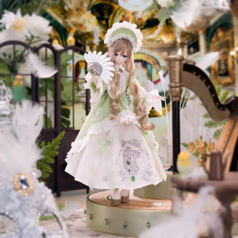 Come4free Mitian 4th Gen Feather Mist Poem Series 1/6 Rooted Hair Bjd Blind Box Articulated Doll Gift For Fans Desk Decor
