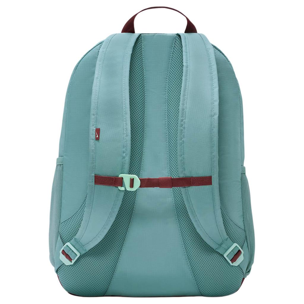 Nike Hayward 22L Fashion Commuter Letter Print Fabric Backpack Unisex Backpack Cannon-Gray Foam-Green Red-Brown HJ8200-017