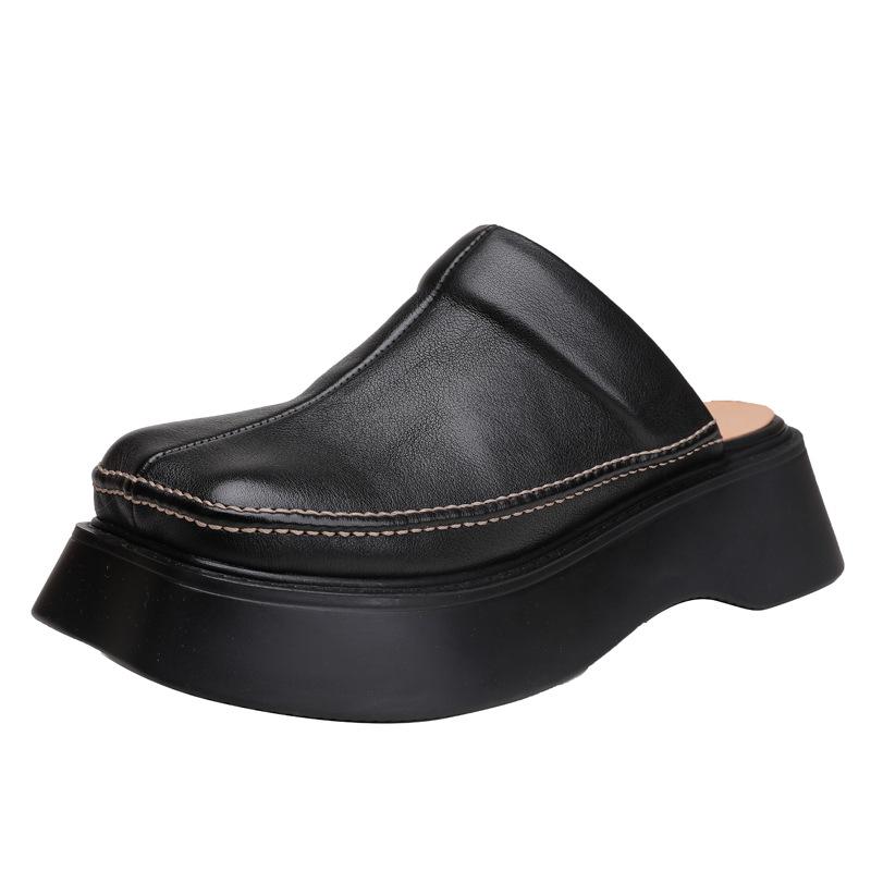 

Fashion GKTINOO Summer Woman Shoes Platform Slippers Wedge Flip Flops Women High Heel Slippers For Women Casual Sandals Female Shoes 255