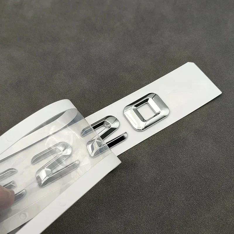 1 vnt. 3D ABS E200 E220 E300 E320 E350 W213 W212 W211 Automobilio raidės Emblema Logotipas Bagažinės Lipdukai Priedai