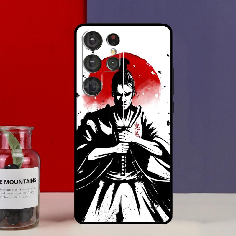 Japan Samurai Ninja Funda Case For Samsung Galaxy S25 Ultra S9 S10 S20 FE S21 S22 S23 Plus S24 Ultra Phone Cover