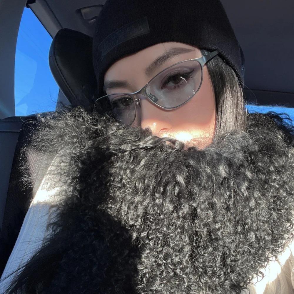 Y2K Sunglasses  Girl New Borderless Metal Fashionable Cool Versatile Luxury Brand High Quality Trendy Sunglasses