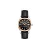 TISSOT Mechanical Movement 50 meter Water Resistance Men's Watch Black Dial T927.407.46.051.00