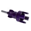 PVC Pipe Threader G3 4 Integrated Internal External Pipe Thread Cutting Tool Electric Drill Compatible Hex Shank