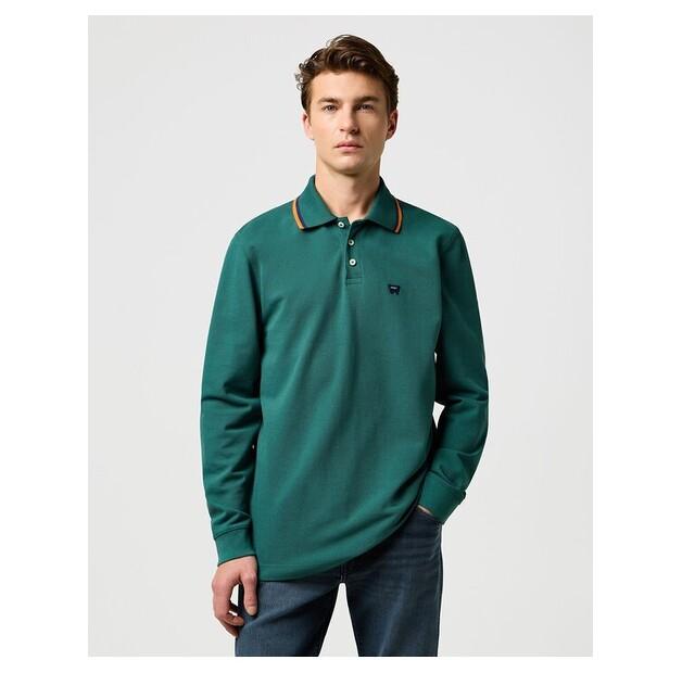 Поло с длинным рукавом Wrangler LS POLO SHIRT EU L