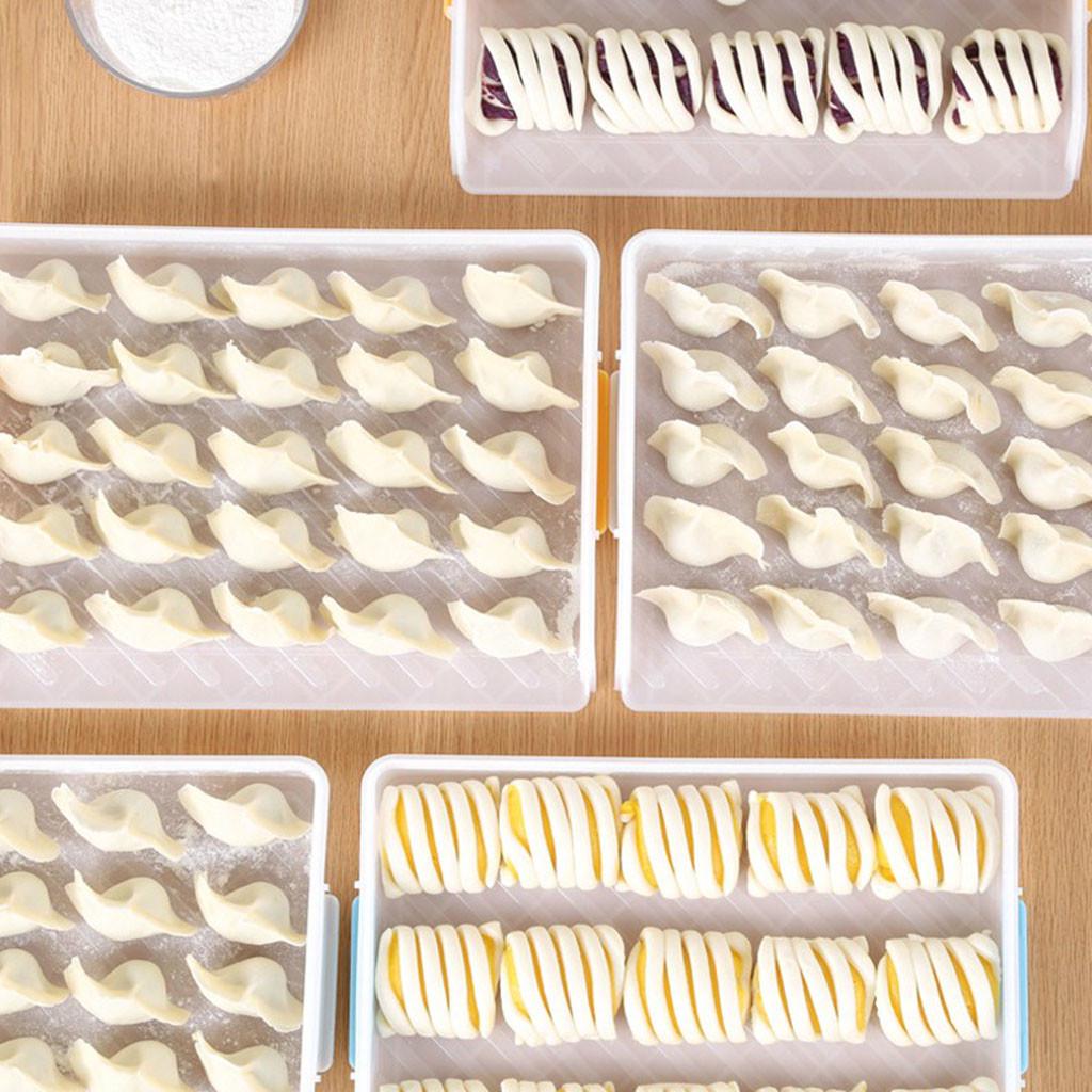 Lebensmittel Knödel Kühlschrank Aufbewahrungsbox Kunststoffbehälter Küche Aufbewahrungskoffer