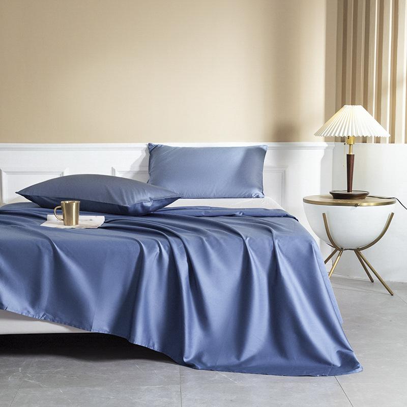 13 Colours Cotton Bed Linen Class A Mother and Baby Grade Light Luxury Minimalist Single Sheet Without Pillowcase