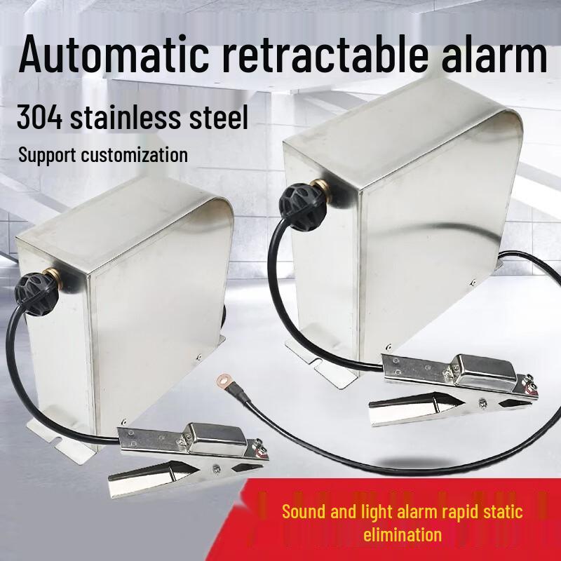 

Stainless Steel Retractable Static Grounding Reel