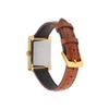 CASIO STANDARD series YOUTH series retro fashion belt silver dial small square watch Quartz leather strap women's watch silver dial LTP-1234PGL-7AEF