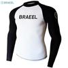 Mens UV Protection Rash Guard Set Long Sleeve Top Pants Surfing Diving Snorkeling Water Sports