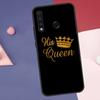 King Queen Couple Lovers Case For Huawei Nova Y72 Y73 Y70 Y90 Y60 Y61 Y91 12s 12i 11i 8i 9 10 SE P30 P40 Lite P60 Pro