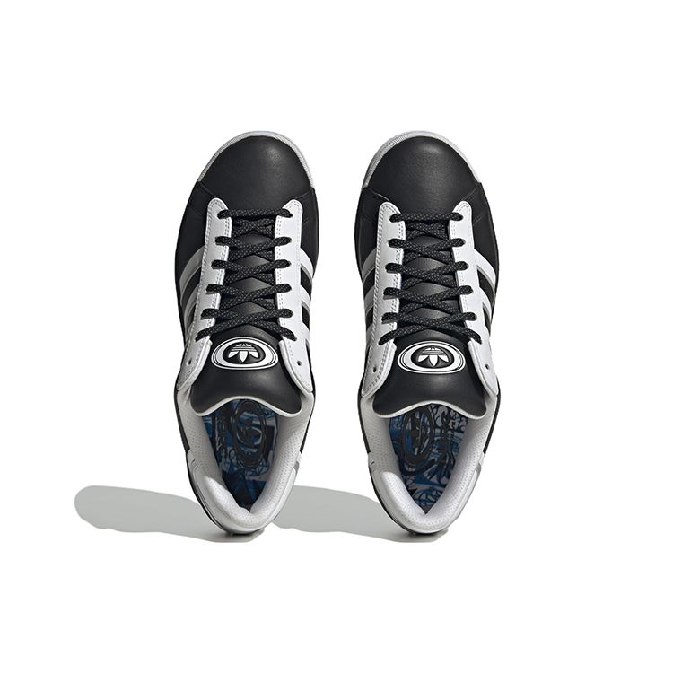 No Sleep Rave Club x adidas Campus Core Black Sneakers da Uomo Bianco Nuvola Riflettente ID2169