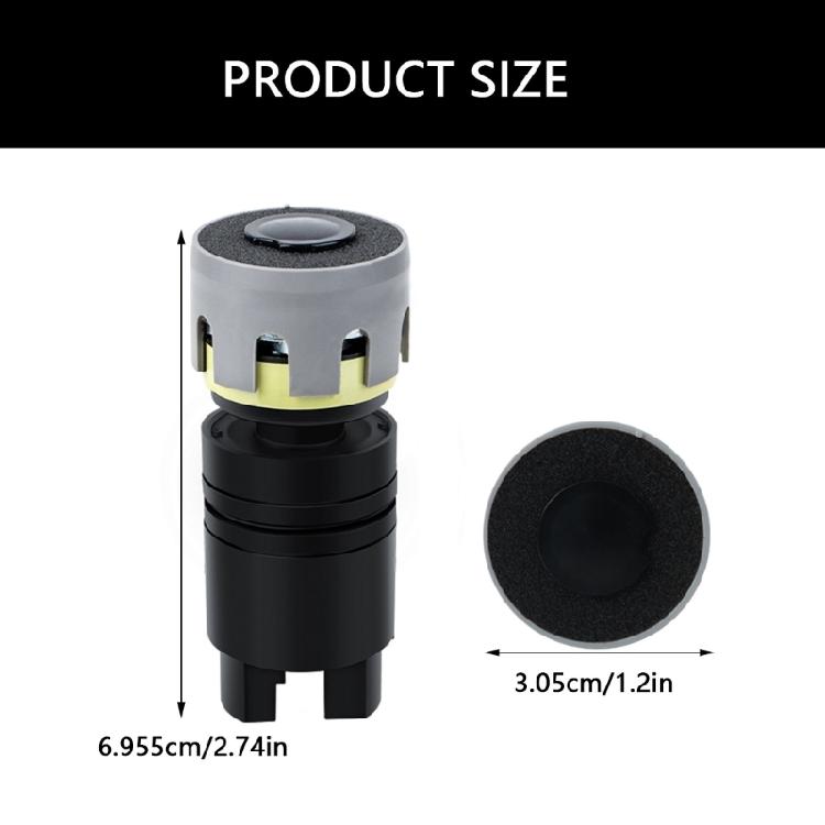 Dynamic Microphone Capsules for Basses Guitar and Drum with Superior Sound Claritys Concert Microphone Accessories