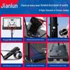 JEEANLEAN Adjustable Portable Basketball Hoop