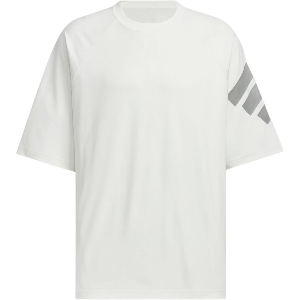 Adidas FOS SS25 Loose Fit Round Neck Fashion Versatile Short Sleeve T-Shirt Men Tops KH1487