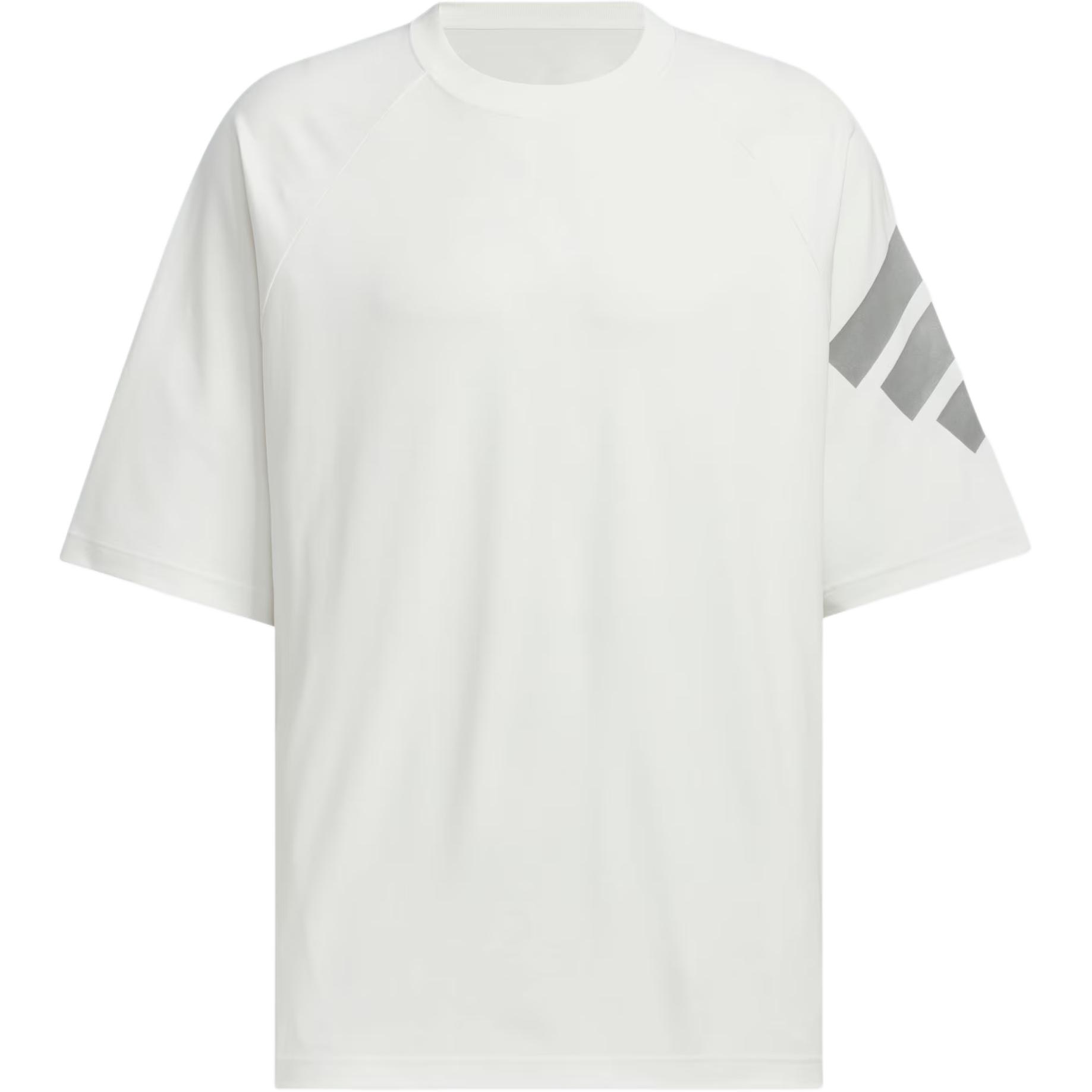 

Adidas FOS SS25 Loose Fit Round Neck Fashion Versatile Short Sleeve T-Shirt Men Tops KH1487 L
