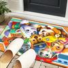 Dog Paw Heroes Office Rug Chair Mat, Game Carpet, Suitable for Front Door, Bedroom, Living Room, Desk, Holiday Gift