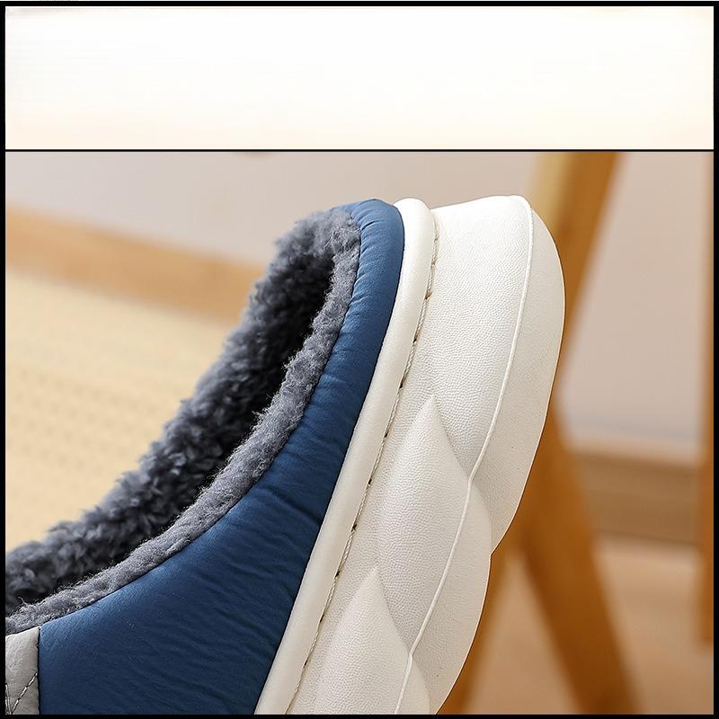 Cotton Shoes for Home Use, Thick-soled, Warm, Waterproof and Anti-slip for Women