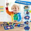 Montessori Kids Travel Toy Felt Activity Quiet Books Busy Board Activity Educational Sensory Learning Book
