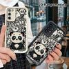 Phone Case: 2D Flat Samsung Galaxy A34 A35 M05 M06 S20 S22 S21 FE Plus 5G Protective Case, Panda, Christmas and Halloween Gift
