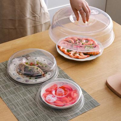 Microwave Food Cover with Steam Vents Prevents Splashing Hot Oil Environmentally