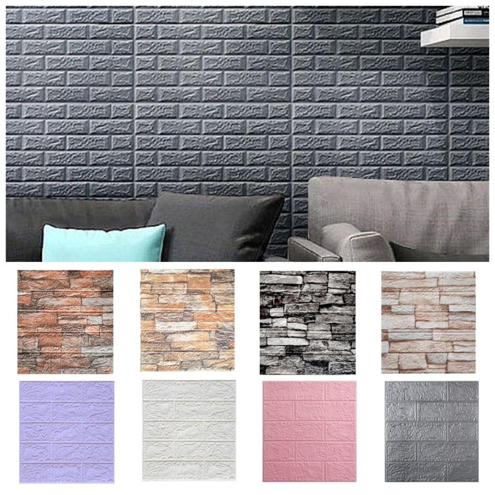 

Waterproof Self-adhesive Wallpaper Panel DIY Decorative Stickers For Home Living Room Kitchen Style G