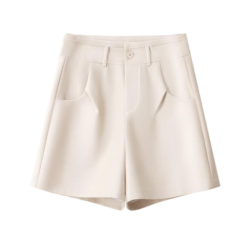 Women's A-line High Waist Wide Leg Summer Shorts