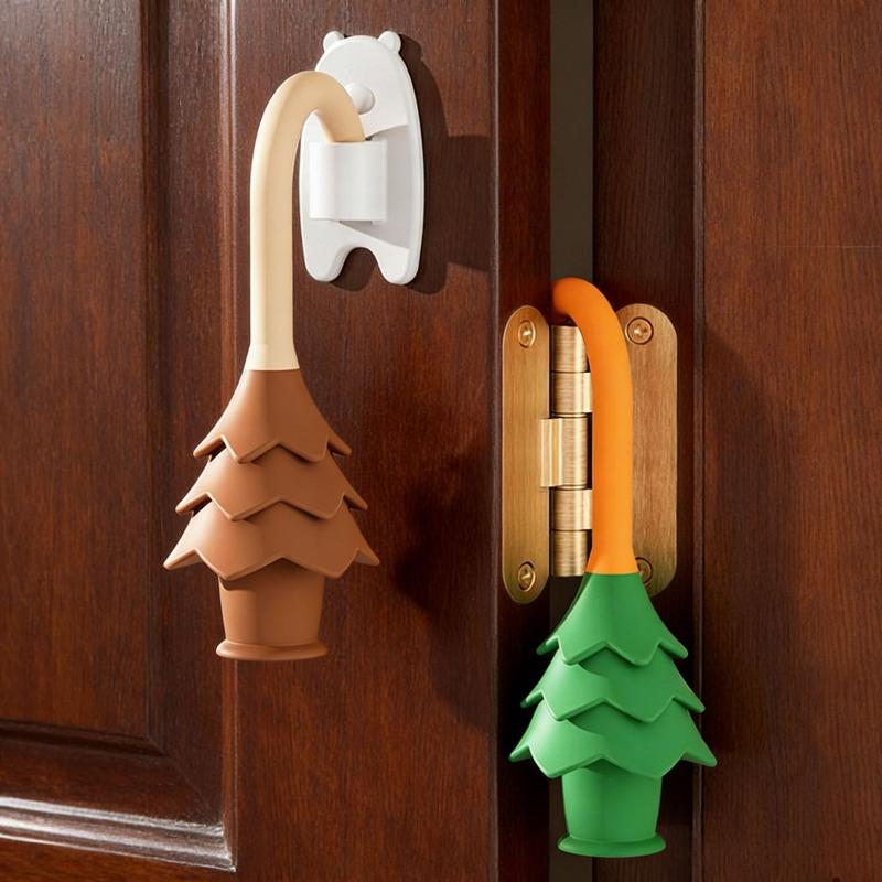 Anti-Pinch Technology in Child Door Lock Clamp for Pine Tree Users
