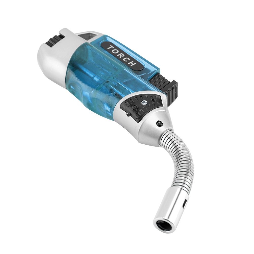 Electric Windproof Gas Lighter BBQ Stove Cooker Igniter (Transparent)
