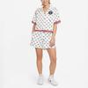 Jordan Paris Saint-Germain Casual Breathable Printed Loose Polo Shirt Women shirts White DC0452-100