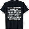 Schwerlastmaschinenführer Definition Lustiges Geschenk T-Shirt T-Shirt