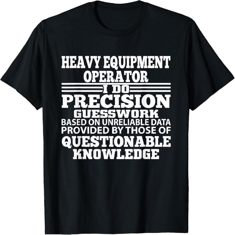 

Heavy Equipment Operator Definition Funny Gift T-Shirt T-Shirt XXXXXL чорний