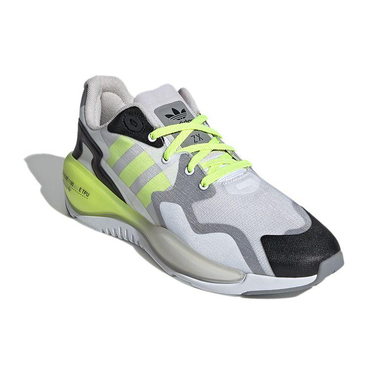 adidas ZX Alkyne White Solar Yellow Unisex Sneakers Cloud-White Core-Black FX6227