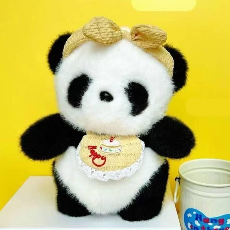 Cake Birthday Teddy Bear Plush Toy Stuffed Animal Doll Decoration Kids Gift