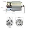 10.8/12/14.4V Brush Motor Large Torque Ball Bearing Motor for Cutting, Drilling and Weeding or Scooter  9 Teeth/12 Teeth